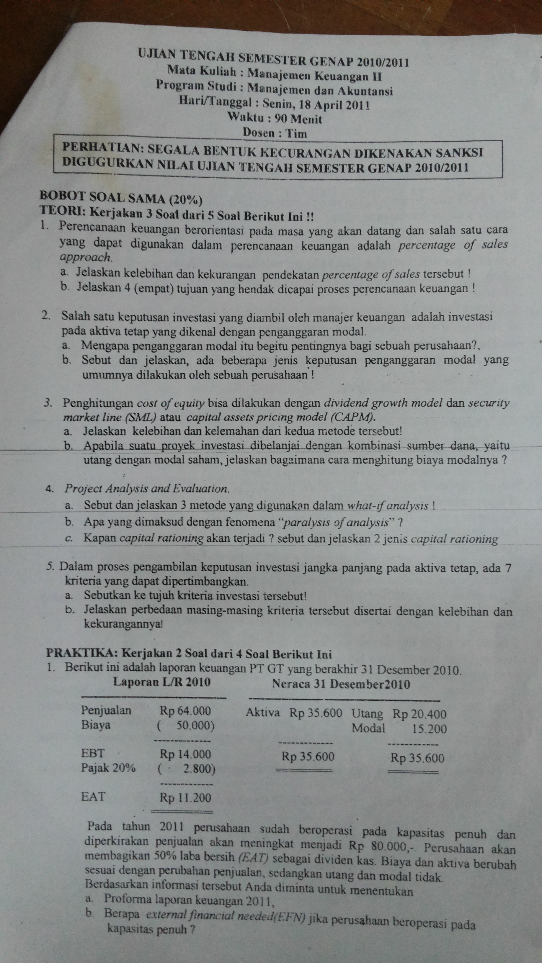 Bank Soal Manajemen Unair Bank Soal Untuk Mahasiswa S1 Manajemen Universitas Airlangga Page 4